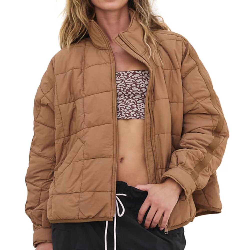 FP Movement Pippa Packable Puffer Jacket Color: Twig